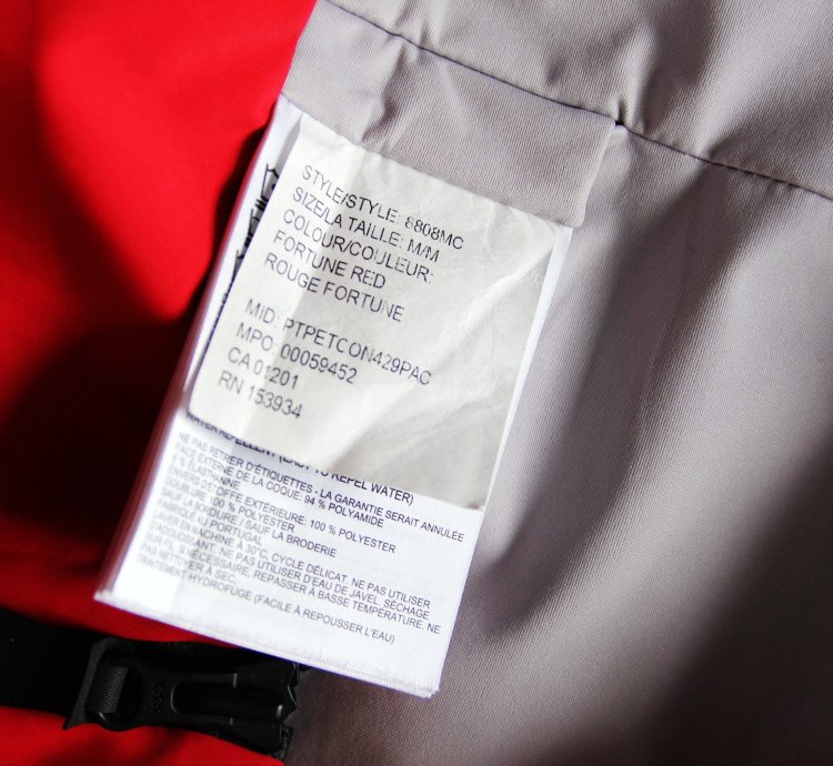 BNWT AW20 ANGEL CHEN CANADA GOOSE MOGAN RAIN JACKET