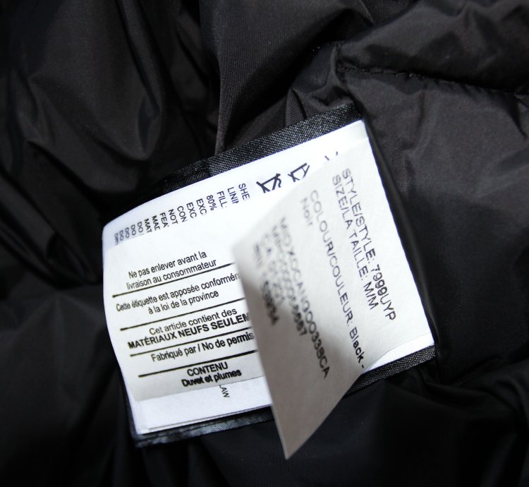 BNWT AW20 PROJECT CANADA GOOSE CHILLIWACK JACKET