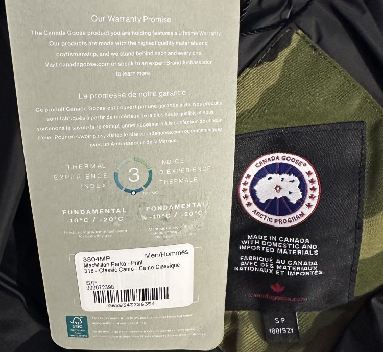BOGO Canada Goose MacMillan Parka