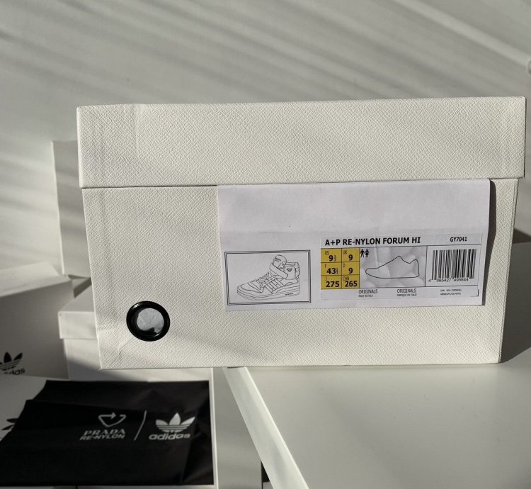 2021 Prada Adidas Forum High Re-Nylon
