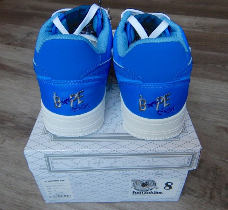2021 STASH BAPE WATERPROOF BAPESTA Sz 8