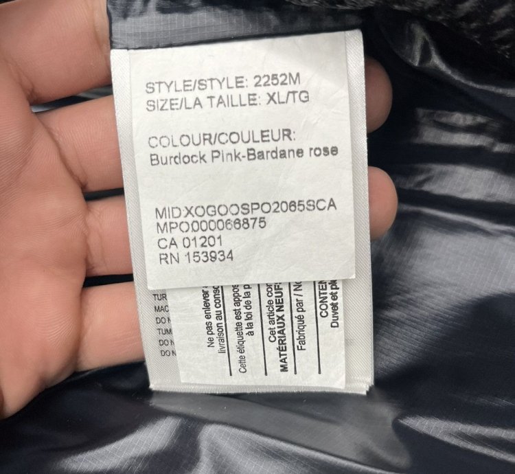 BRAND NEW CANADA GOOSE CROFTON SUMMIT PINK PUFFER