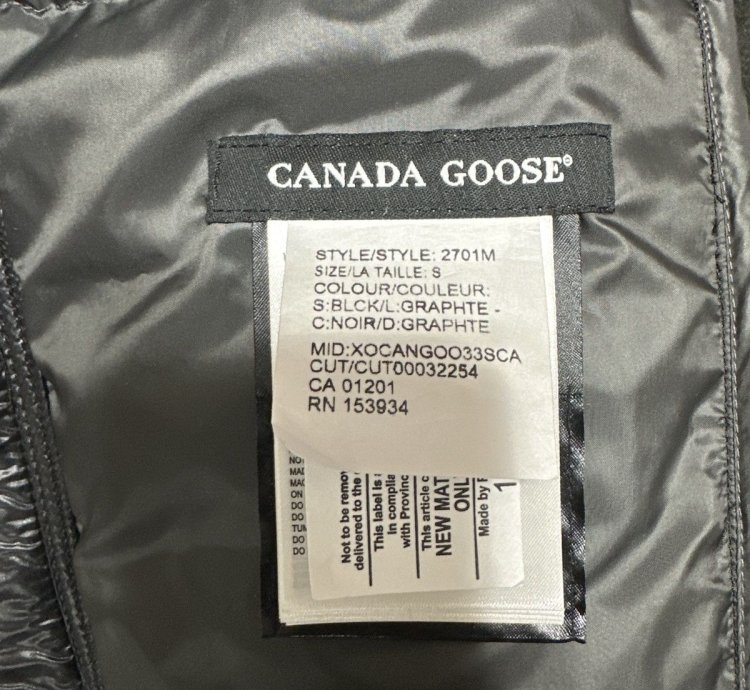 Brand New Canada Goose Jacket