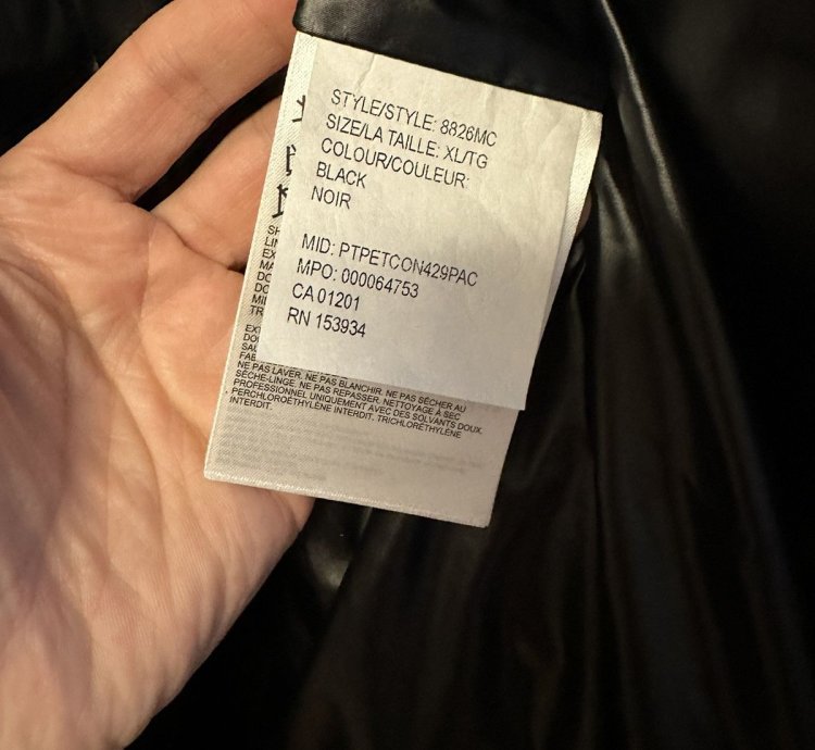 BRAND NEW WITH TAG RAINCOAT CANADA GOOSE COLLAB ANGEL CHEN