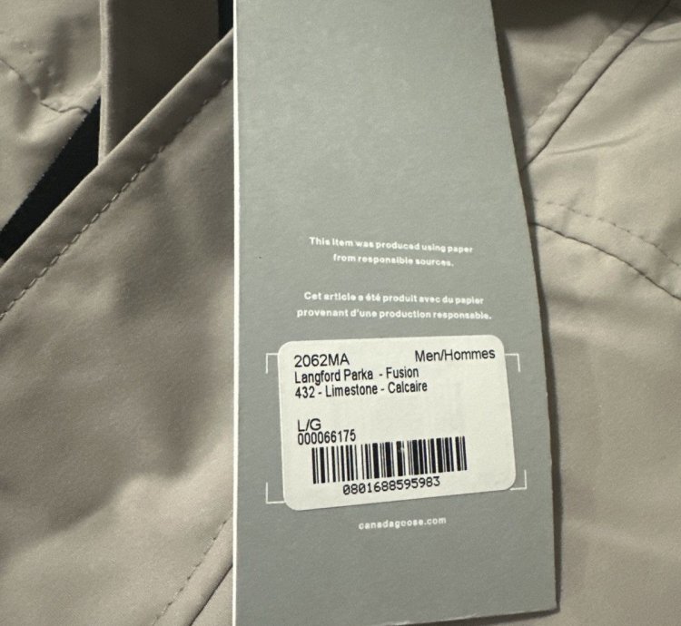 Canada Goode Langford Parka (Limestone)