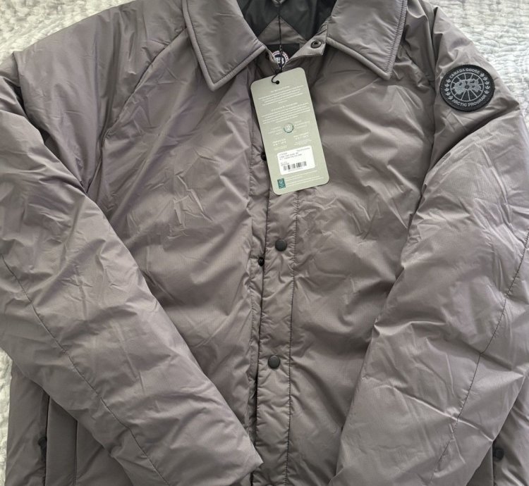 Canada Goode Lodge Coach Jacket XL Coastal Grey