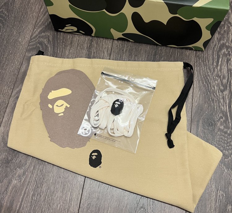 2022 Bape Sk8 Sta Army Olive Green Dark Navy Blue