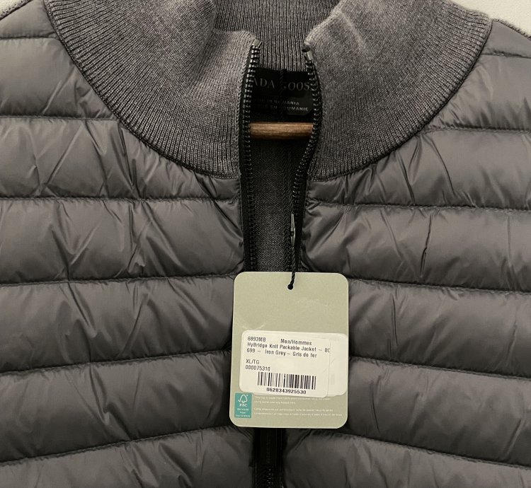 Canada Goose - HyBridge Packable Black Label Knit Jacket