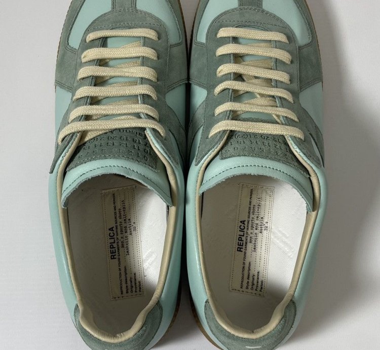 21 Light Blue Gat Sneakers