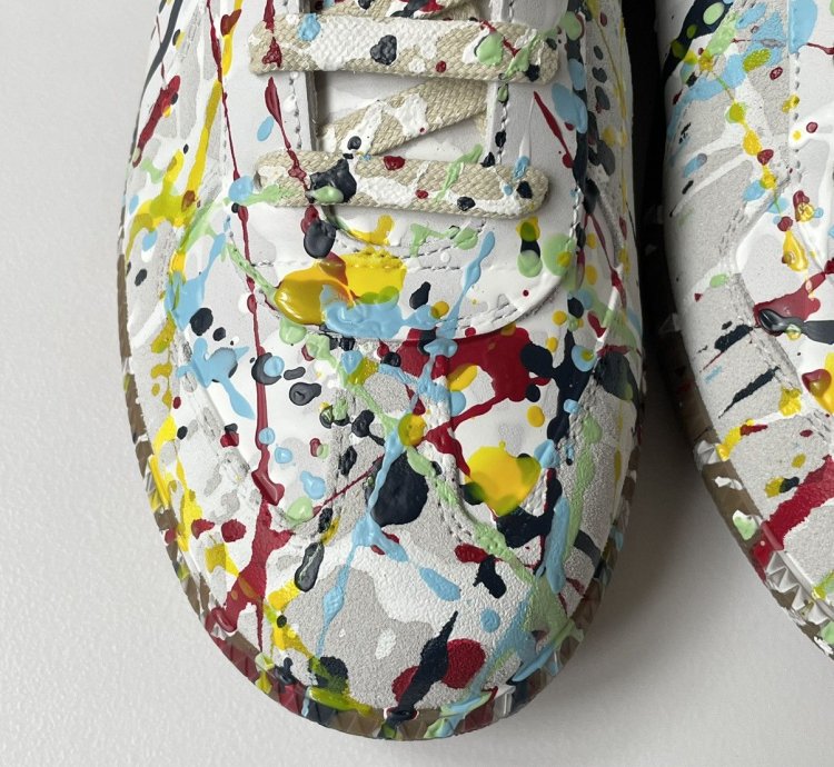 23 Paint Splatter GAT Sneakers