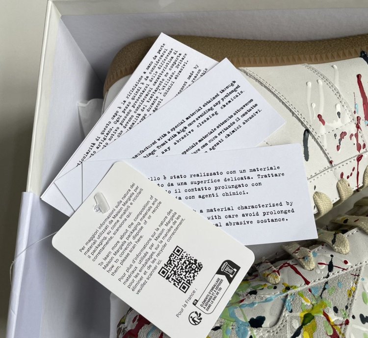 23 Paint Splatter GAT Sneakers