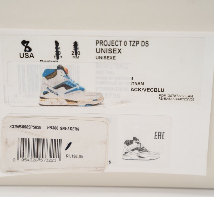8 - Reebok Maison Margiela Pump TZ Twilight Zone Blue White