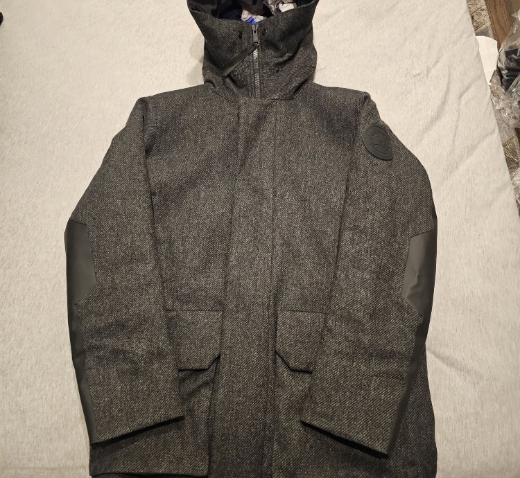 CANADA GOOSE ATAVIST WOOL DOWN COAT SZ NEW WITH TAGS