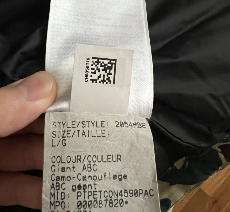 Canada Goose Bape