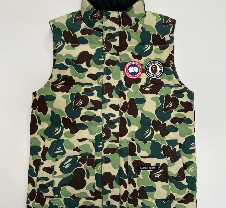 Canada Goose Bape ABC Camo Freestyle Vest