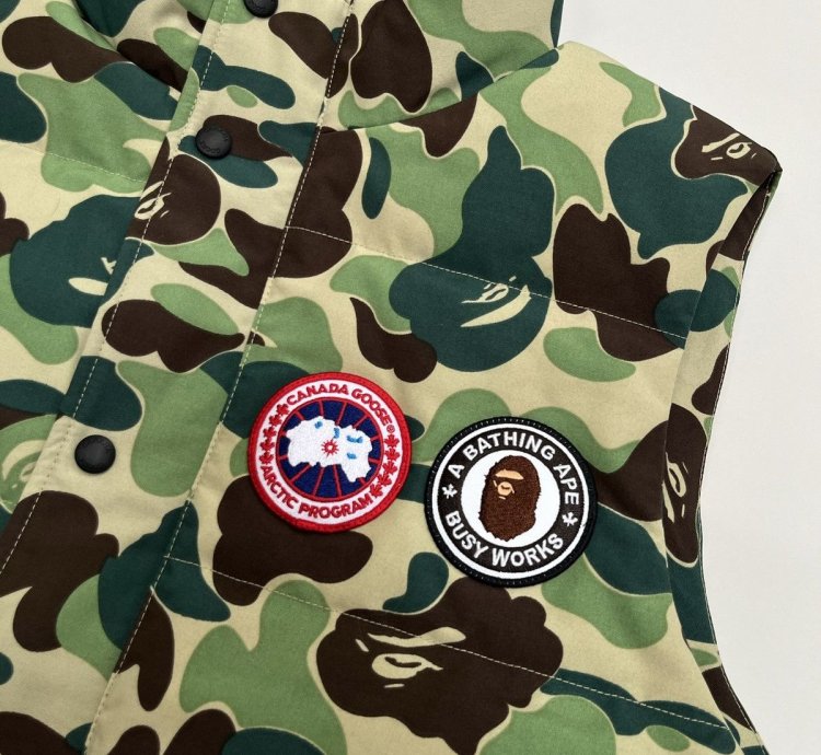 Canada Goose Bape ABC Camo Freestyle Vest
