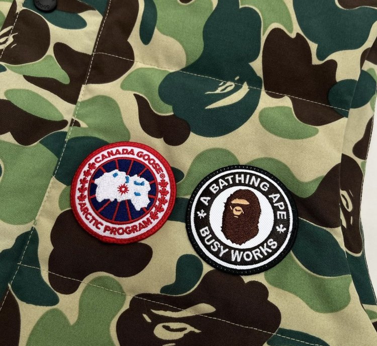 Canada Goose Bape ABC Camo Freestyle Vest