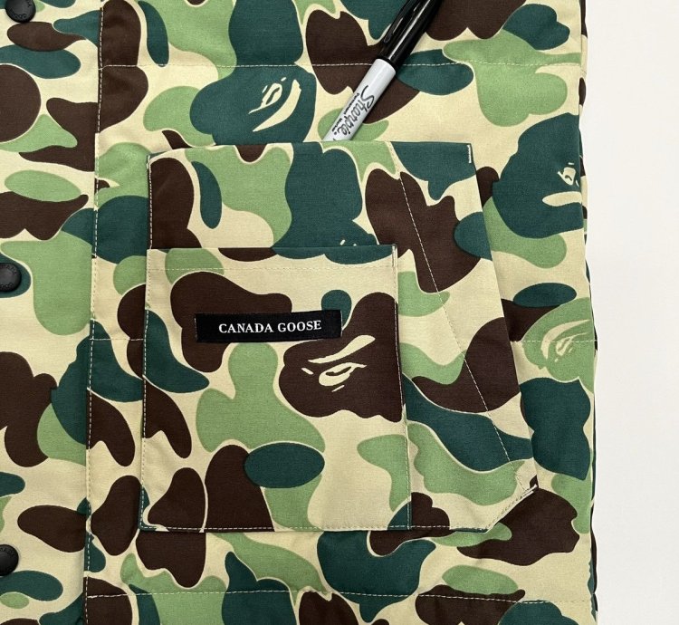Canada Goose Bape ABC Camo Freestyle Vest