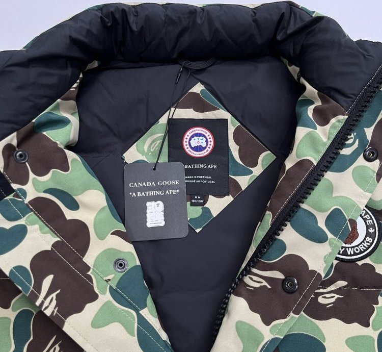 Canada Goose Bape ABC Camo Freestyle Vest