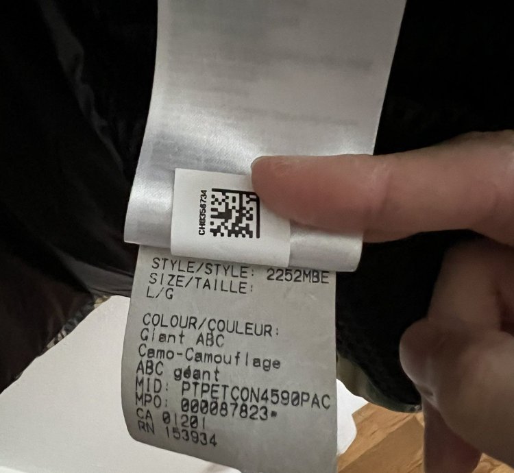 Canada Goose Bape crofton puffer