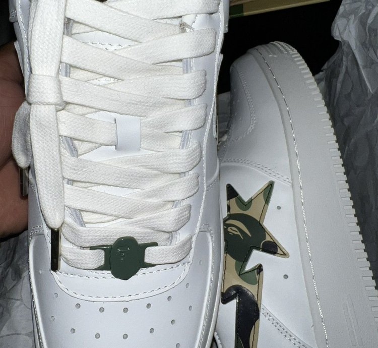 ABC Green Camo Bapesta Size 11