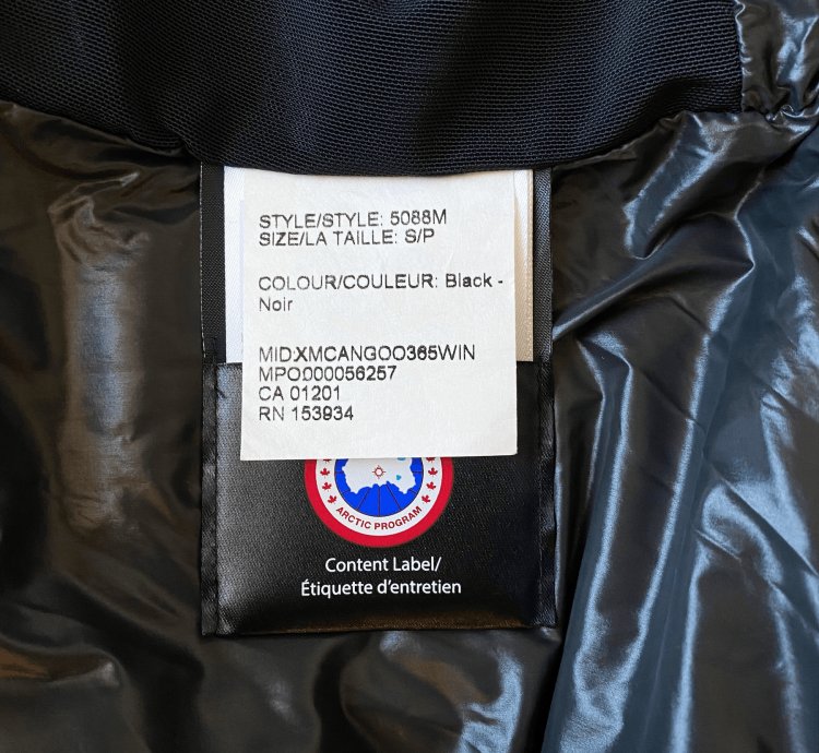 Canada Goose Black Armstrong Hoody Men Jacket