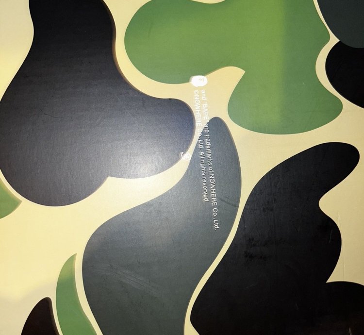 ABC Green Camo Bapesta Size 11