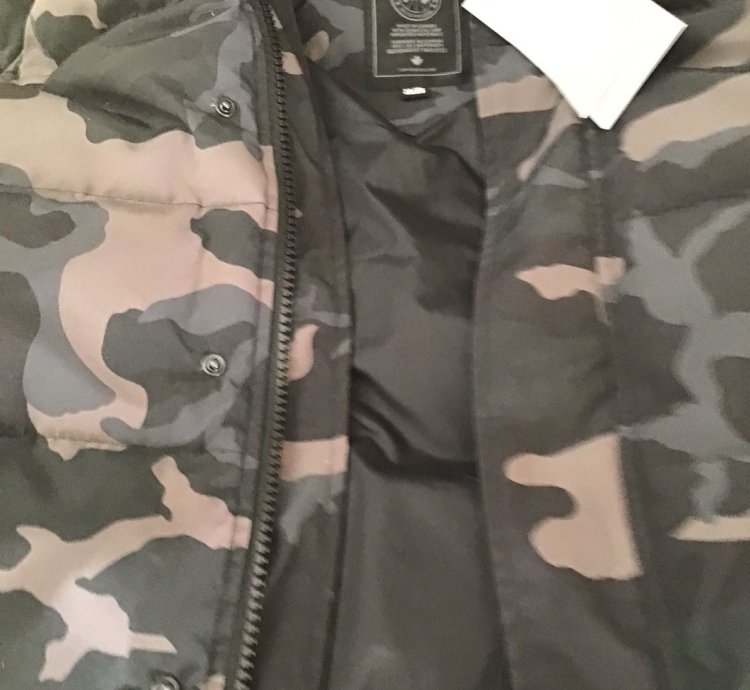 Canada Goose Black Camo BLACK LABEL Jacket