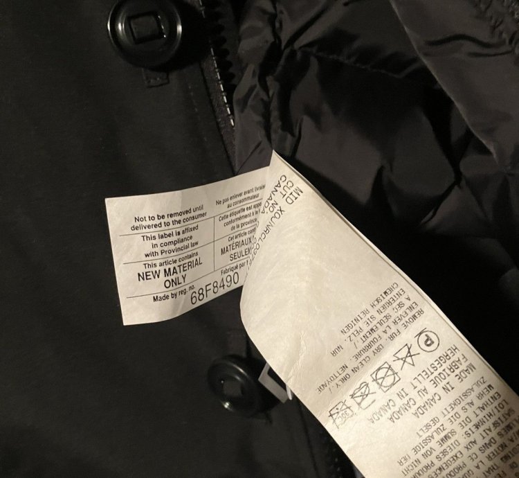 Canada Goose black coat