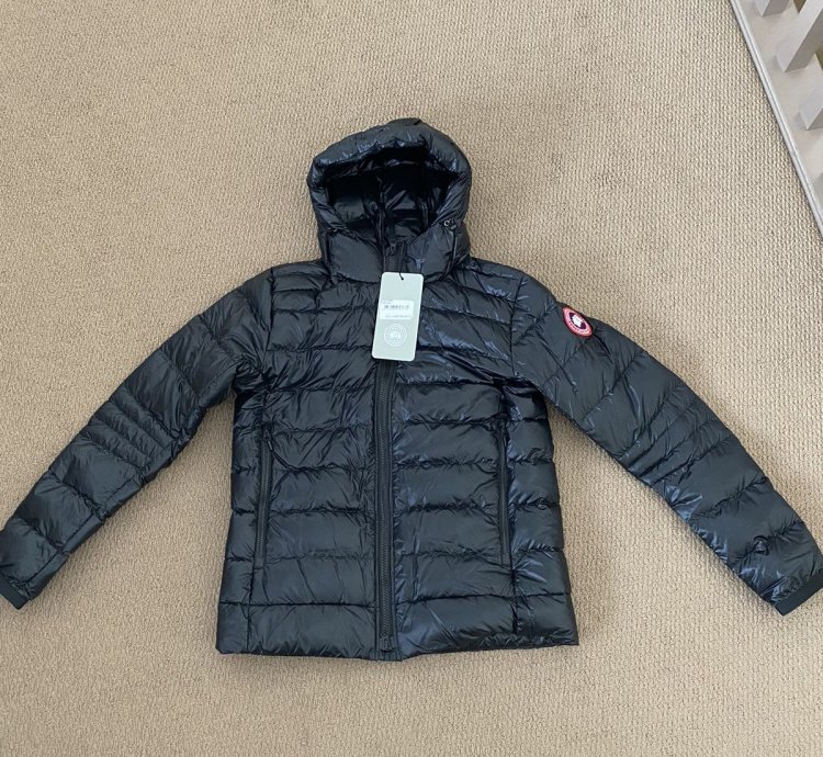 Canada Goose Black Crofton Down Jacket