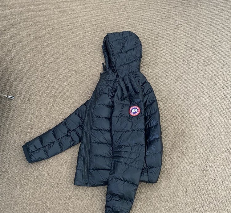 Canada Goose Black Crofton Down Jacket