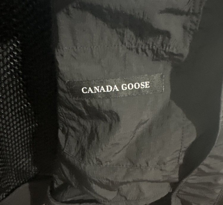 CANADA GOOSE BLACK DISC FABER WIND BOMBER JACKET