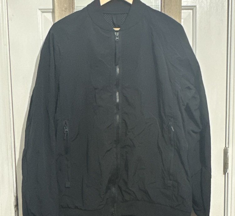 CANADA GOOSE BLACK DISC FABER WIND BOMBER JACKET