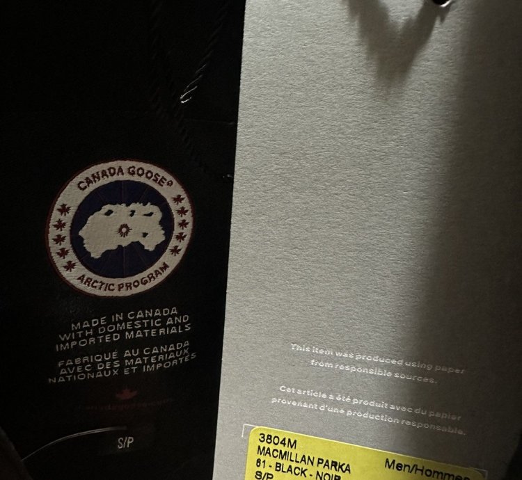 Canada Goose Black Macmillan Parka