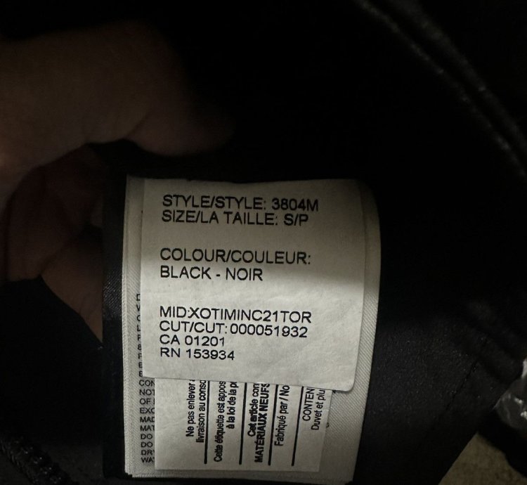Canada Goose Black Macmillan Parka