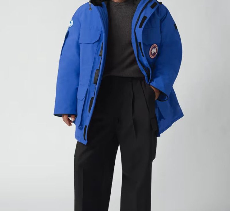 Canada Goose Blue Expedition Parka PBI Heritage