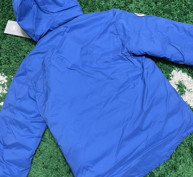 Canada Goose Blue Puff Jacket