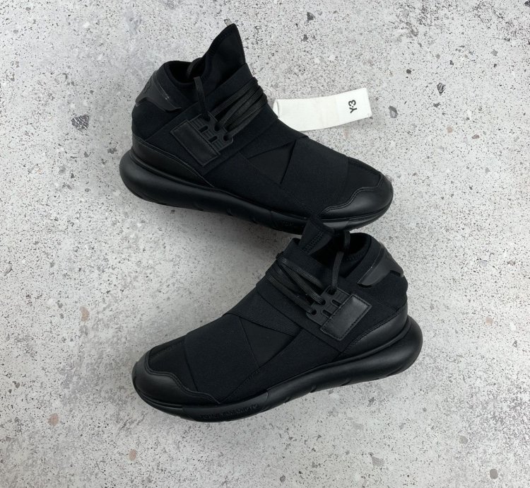 Adidas -3 Yohji Yamamoto Qasa Triple Black Size 12