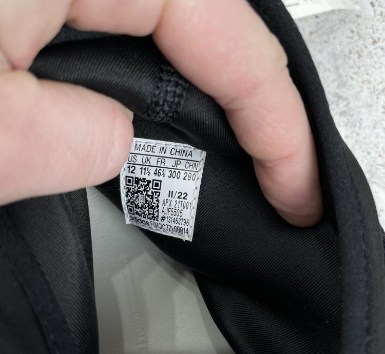 Adidas -3 Yohji Yamamoto Qasa Triple Black Size 12