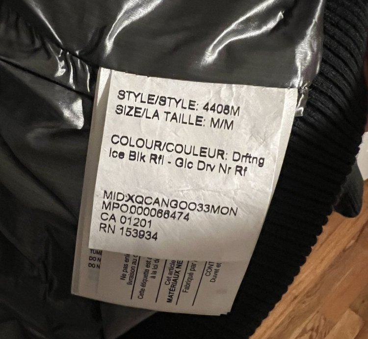 Canada Goose chillawack bomber