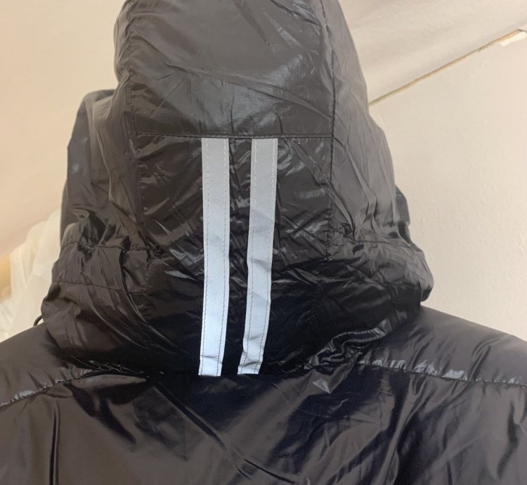 Canada goose crofton black puffer jacket