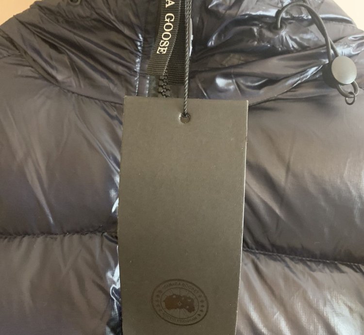 Canada goose crofton black puffer jacket
