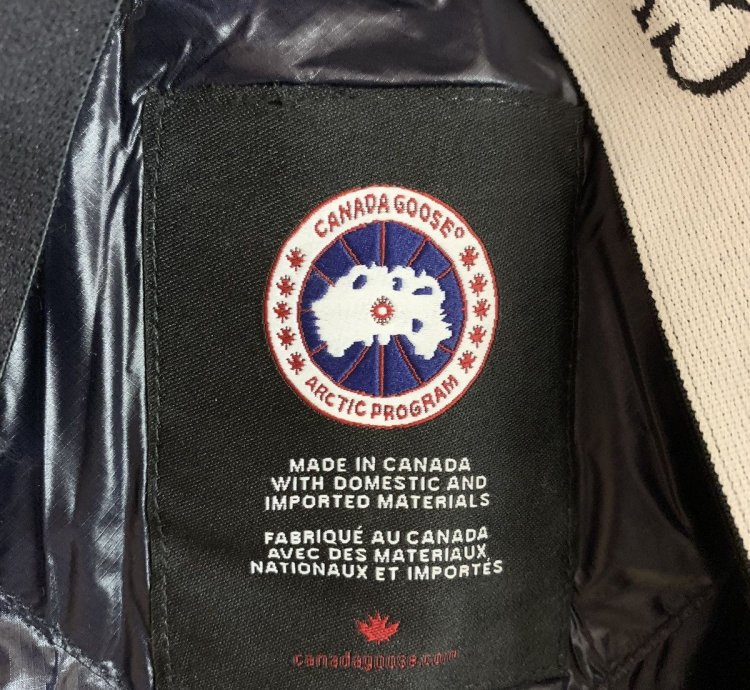Canada goose crofton black puffer jacket