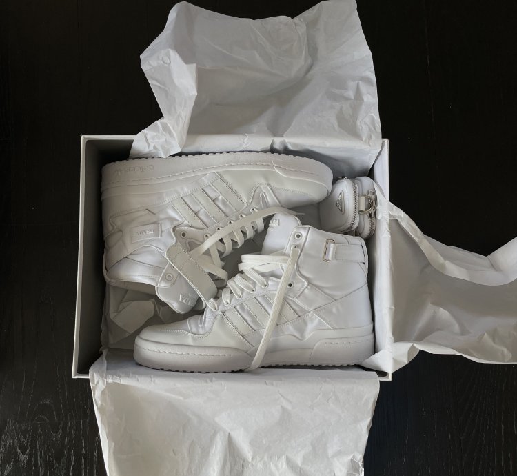 adidas for Prada Re-Nylon Forum high-top sneakers