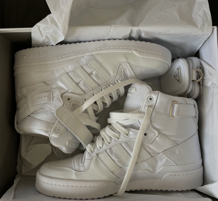 adidas for Prada Re-Nylon Forum high-top sneakers