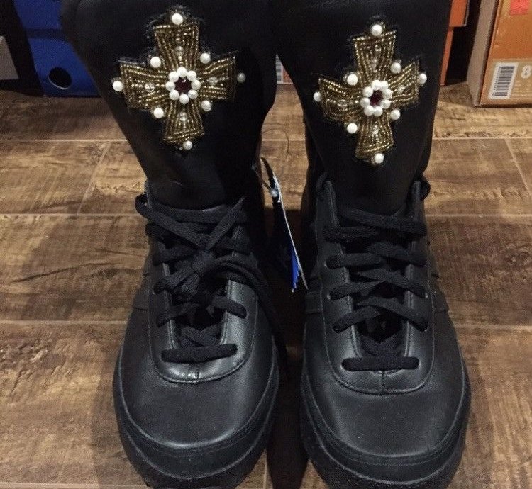 ADIDAS JS CROSS COMBAT BOOTS JEREMY SCOTT OBYO