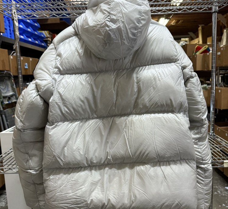 CANADA GOOSE CROFTON PUFFER JACKET sz New SILVER BIRCH