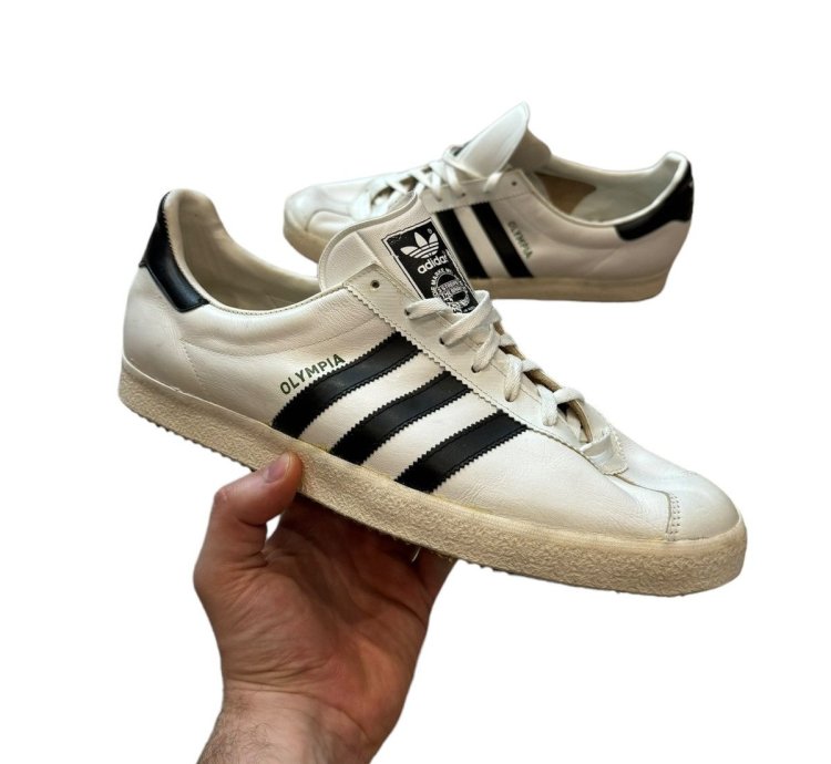 Adidas Olympia Vintage 70s 80s Deadstock Sneakers US11
