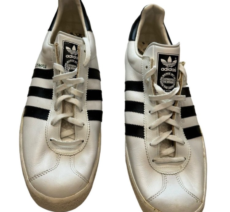Adidas Olympia Vintage 70s 80s Deadstock Sneakers US11