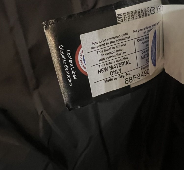 Canada goose down jacket coat